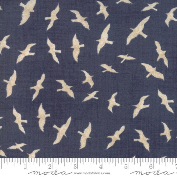 Ahoy Me Hearties 1431-12 Seagulls. Designed for Moda Fabrics by Janet Clare.