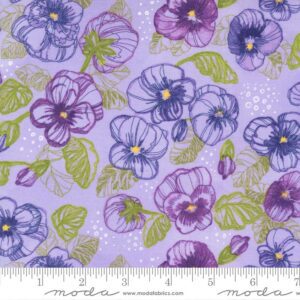 Pansy's Posies 48721-13 Floral Moda Robin Pickens