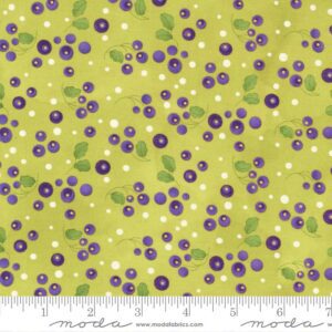 Pansy's Posies 48723-17 Leaf Green Robin Pickens Moda Fabrics