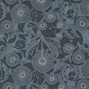 Dandi Duo Graphite 48751-17. Designed by Robin Pickens for Moda Fabrics. 100% Cotton 44 inches wide.