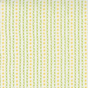 Dandi Duo Cream Stripe 48755-11. Robin Pickens Moda Fabrics. 44 inches wide 100% Cotton.