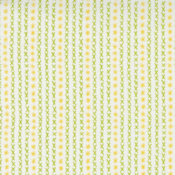 Dandi Duo Cream Stripe 48755-11. Robin Pickens Moda Fabrics. 44 inches wide 100% Cotton.