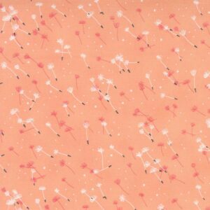 Dandi Duo Peach 48756-14. Moda Fabrics Robin Pickens. Quilting Fabric 44 inches wide 100% Cotton.